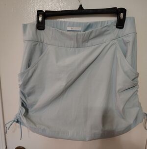 Columbia Sky Blue Skort with Ruching